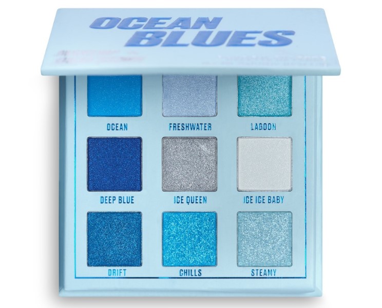 Makeup Obsession Ocean Blues paleta de farduri de pleoape